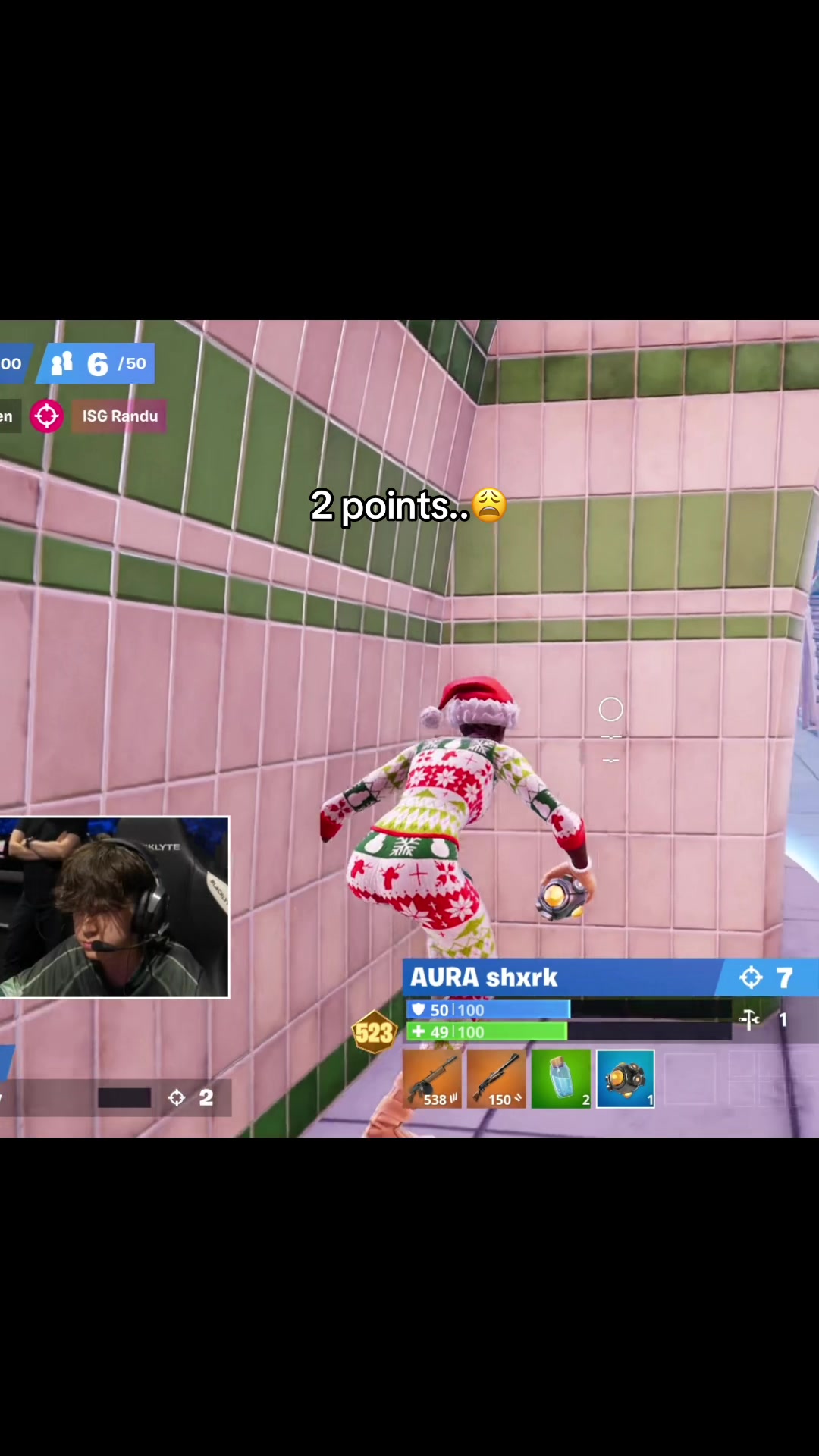 2 points😩😩 #fortnite #shxrk #fyp #viral