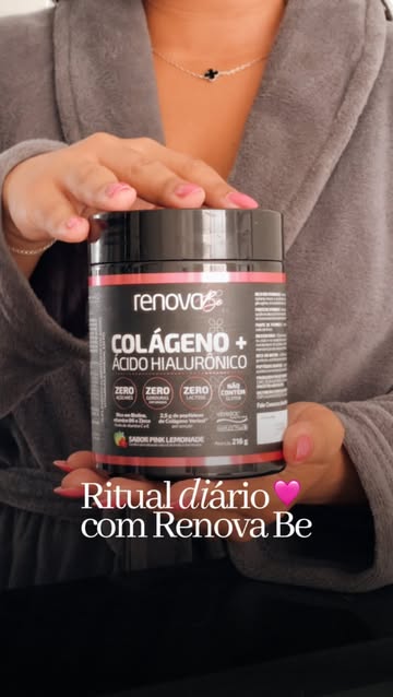 Depois dos 25, percebi que cuidar da pele não é só estética, é autocuidado. Incluí o colágeno da @renovabeoficial na...
