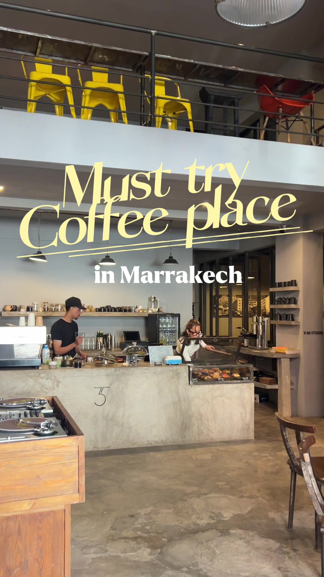 In need for a good coffee place in Marrakesh? I got u ! 📍thirty5ive ☕️🥐🍪 #marrakesh #morocco #coffeespot #CapCut