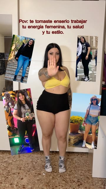 Mi reel mas personal🤍, antes era super insegura, pesaba EXACTAMENTE lo mismo que peso ahora (80kg) pero mi cuerpo se...
