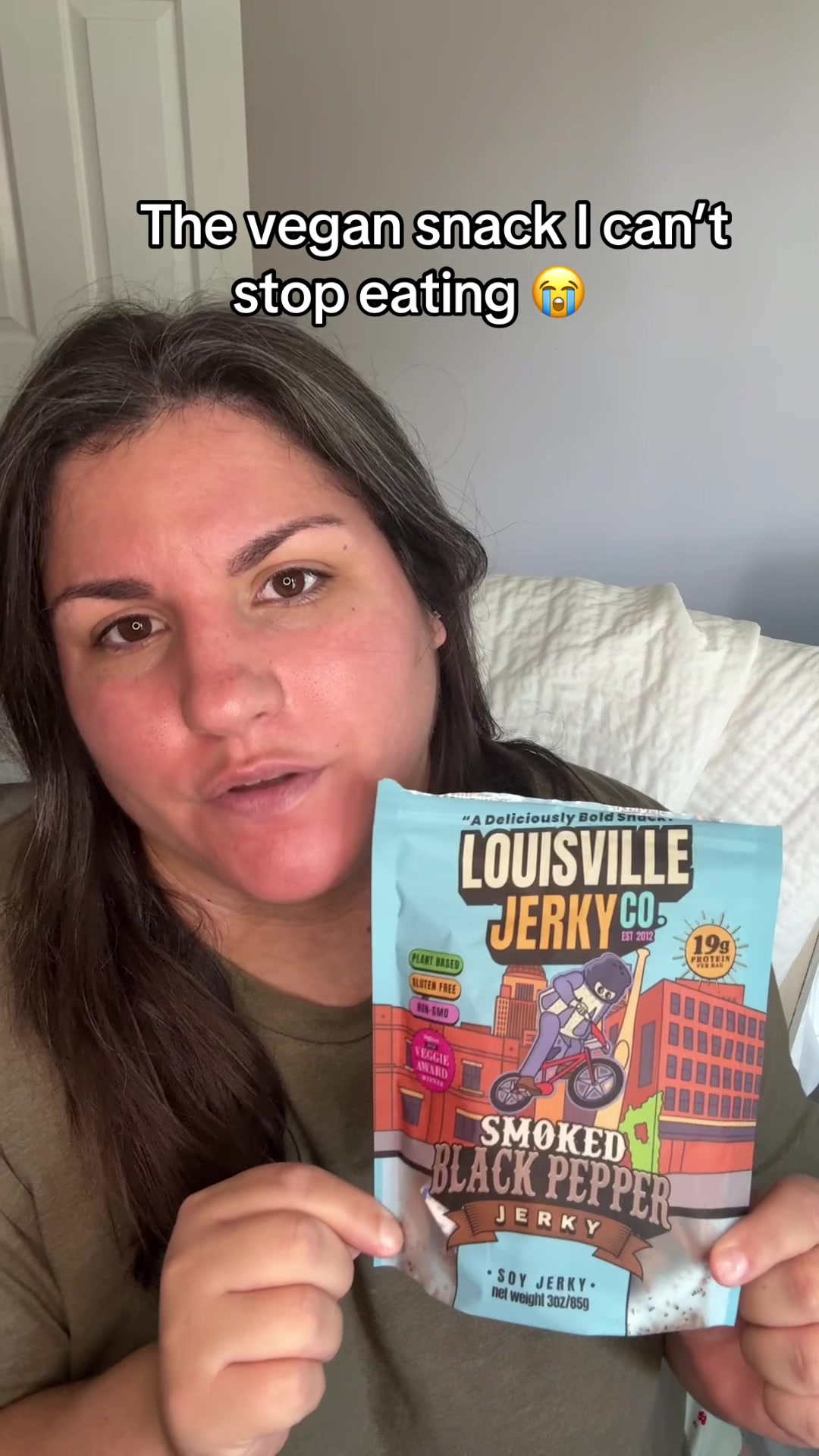 #vegan #jerky #plantbased #snack #soy @Louisville Jerky Co.