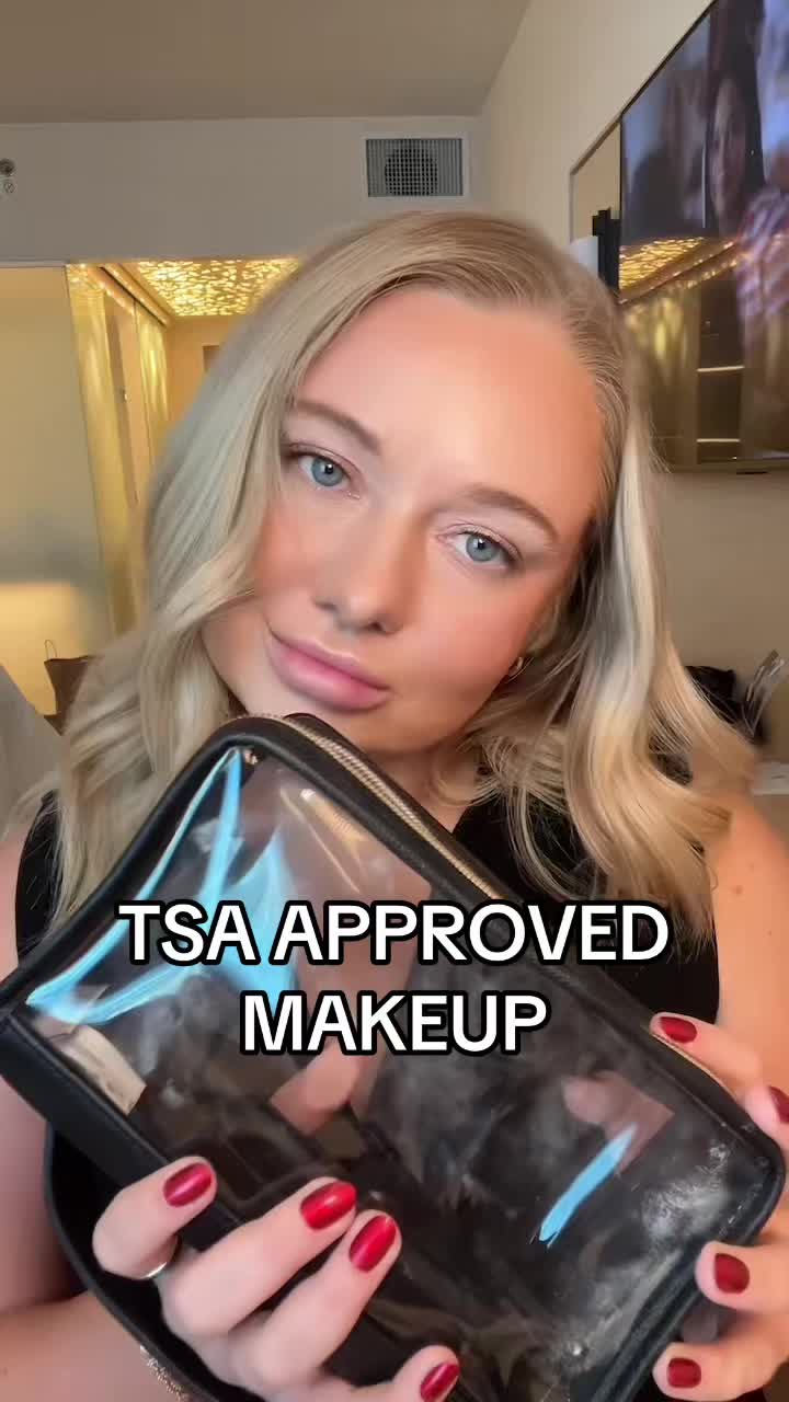 #creatorsearchinsights #travelmakeup #makeupfortravel #tsaapprovedmakeup #makeuptravel #travelsizedmakeup #tsa