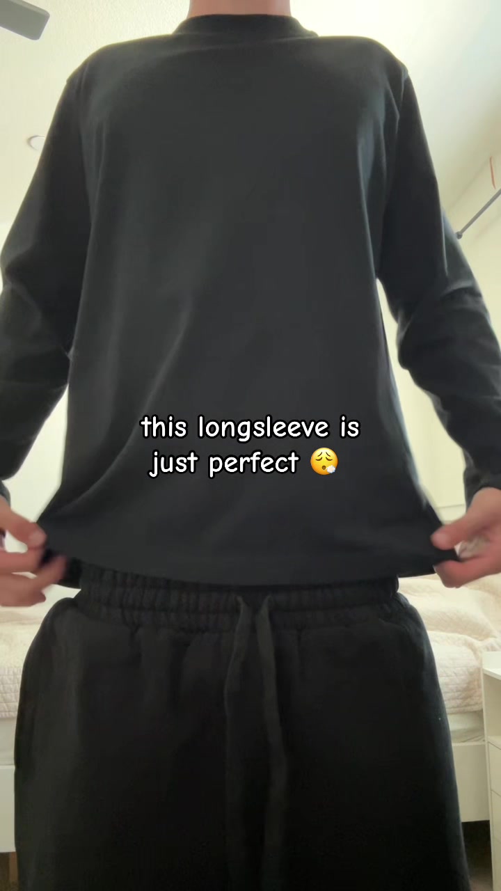 perfect (5’10 wearing M) #longsleeveshirt #securepayeveryday #fyp #fashion #tiktokshopstockup