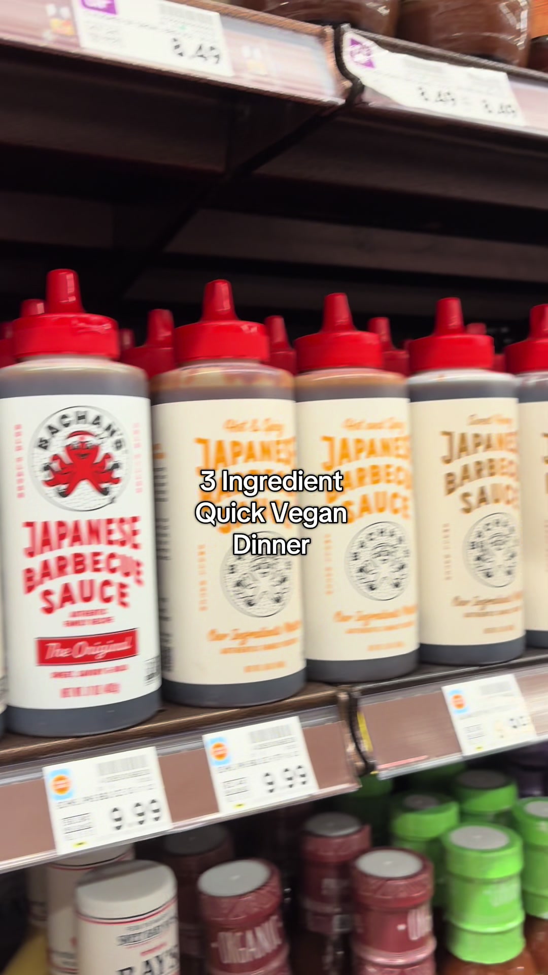 3 ingredients quick vegan dinner Bbq Cauliflower Wings #bestsauce #justaddbachans @Bachan’s