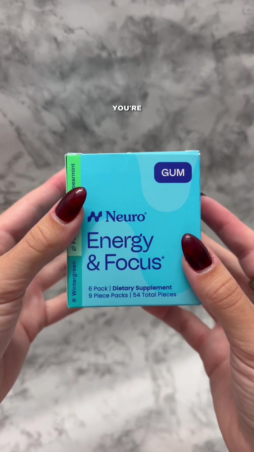 The best life hack for your midday productivity boost: @Neuro Gum 🧠 #neurogum #productivity #life #lifestyle #natural