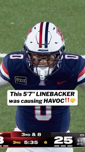 Arizona LB Dash Fifita is a problem! 🔥