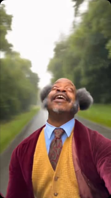 I love the rain so much #forest #fyp #aivideo #Reginaldtheunc #viral