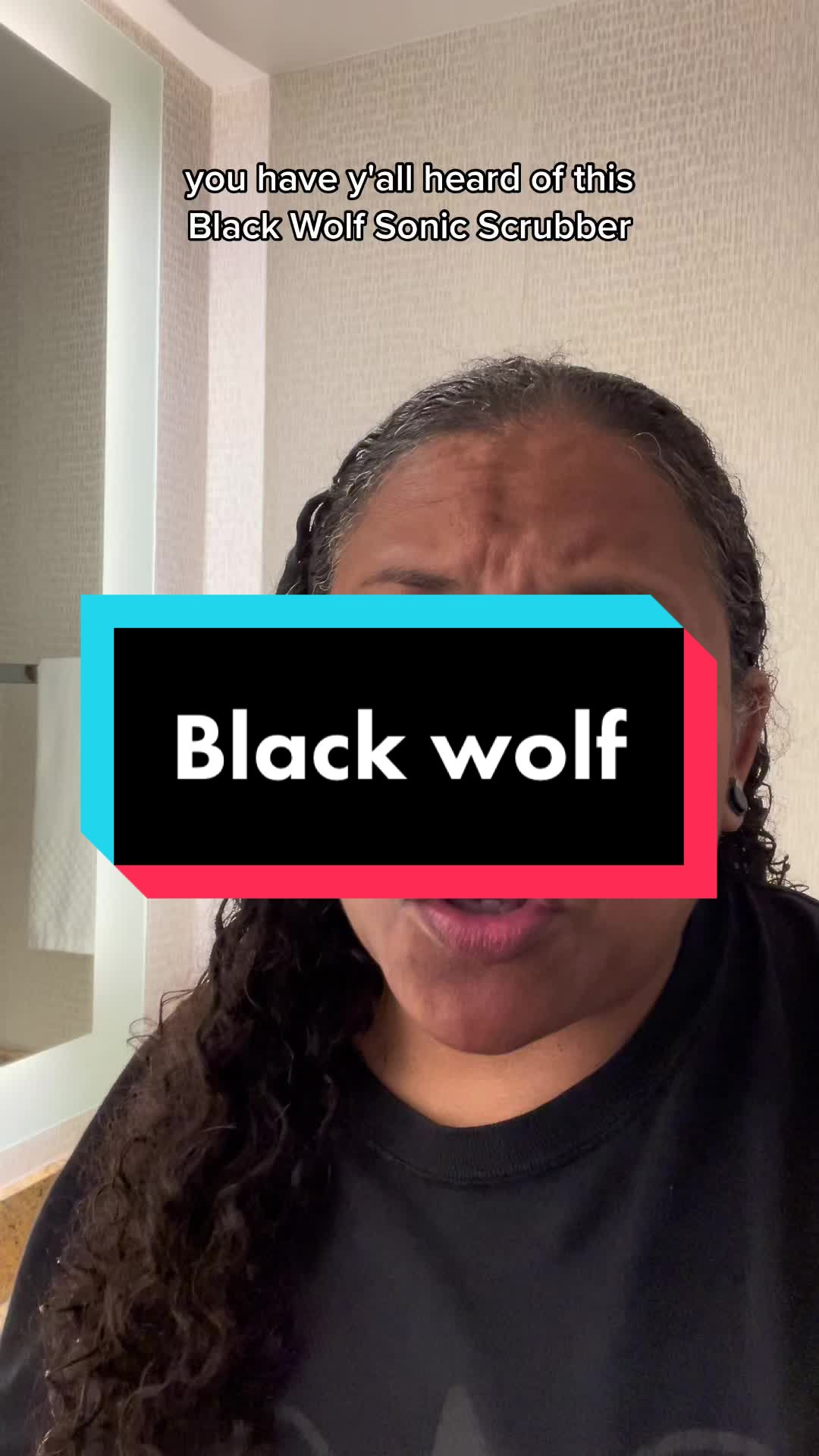 So fresh and clean #blackwolf #blackwolfnation #sonicscrubber #skincare #skincaretok #menskincare #acne