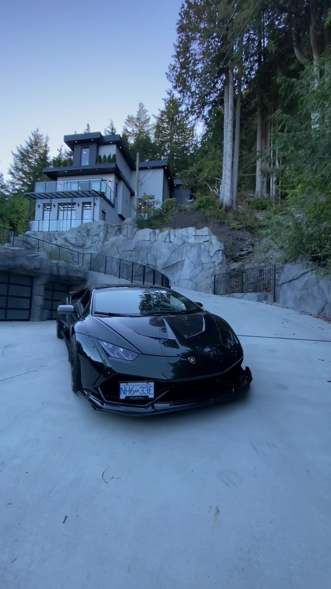 Aspen Inspired Cliff-Side Mansion - $7,975,000. #mansion #vancouverbc #lifestyle #wealth #lamborghini