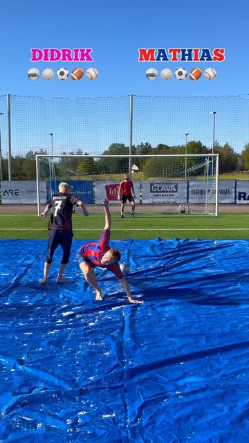 Defying Physics ⚽️😱 #football #soccer #reels