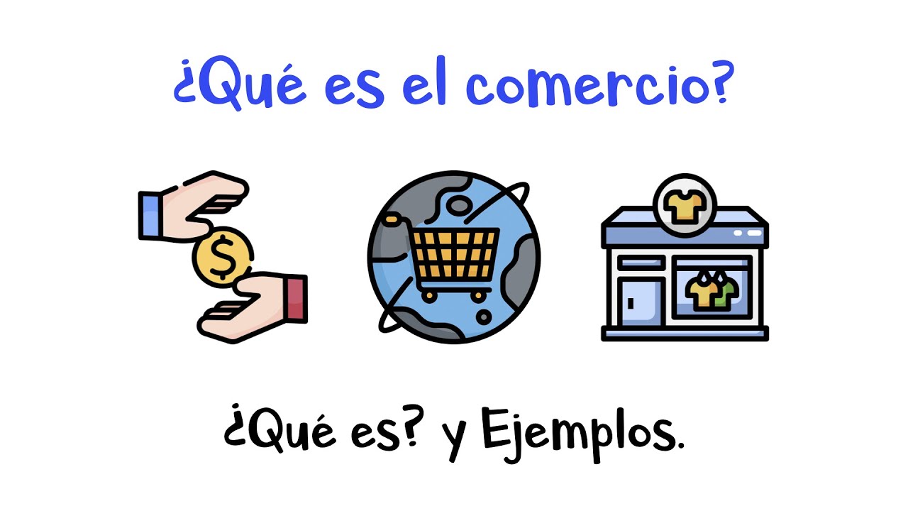 💰 ¿Qué es el comercio? 💳 - [Fácil y Rápido] GeografiAndo te enseña y explica de manera rápida, sencilla y resumida...