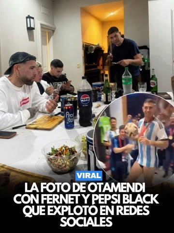 Otamendi mostró su juntada con amigos y dejó ver una combinación que empieza a ganar lugar entre los jugadores argent...