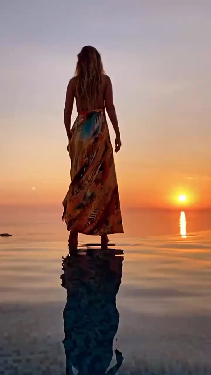 Sunset dress