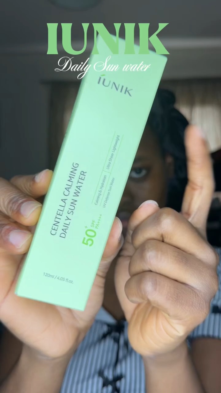 Trying out IUNIK sun water