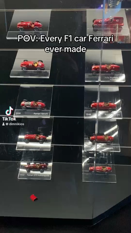 Every F1 Ferrari ever made