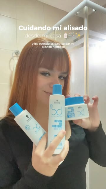 Hace unos días me hice un alisado y para mantenerlo con este brillo encontré los aliados perfectos: la línea Bonacure...