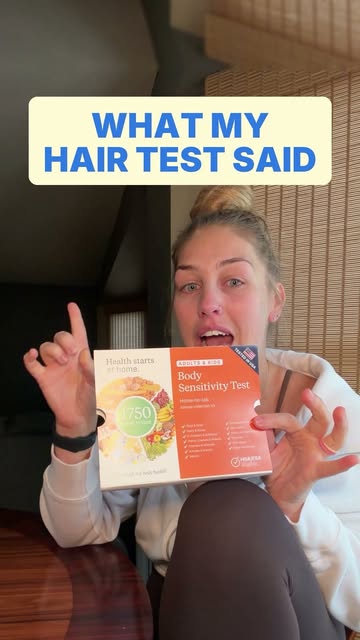 Would you mail in your hair to learn about your body? 🤍 I tried the food sensitivity test from Check My Body Health...