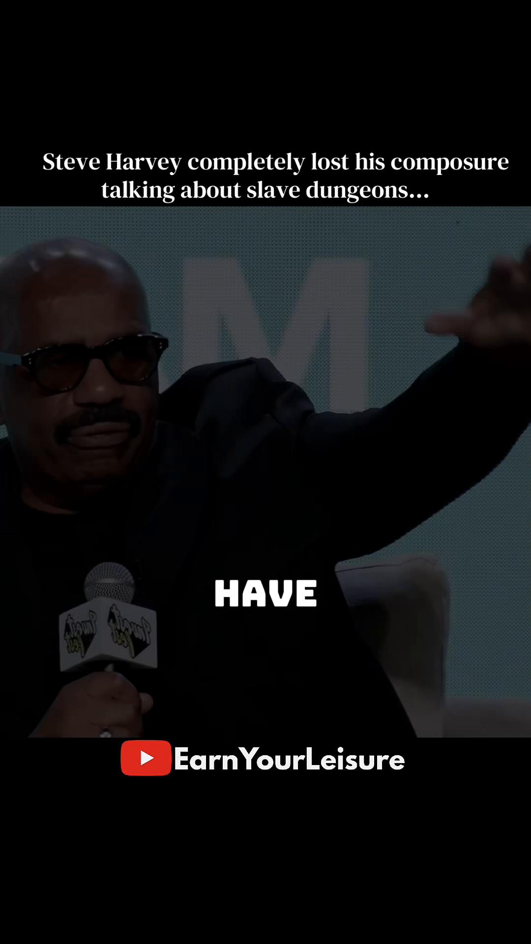 @Earn Your Leisure new episdoe every Thursday. Don’t miss it on their YT link in bio #steveharvey