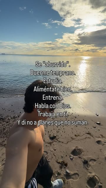 simplemente sé la mejor versión de ti.