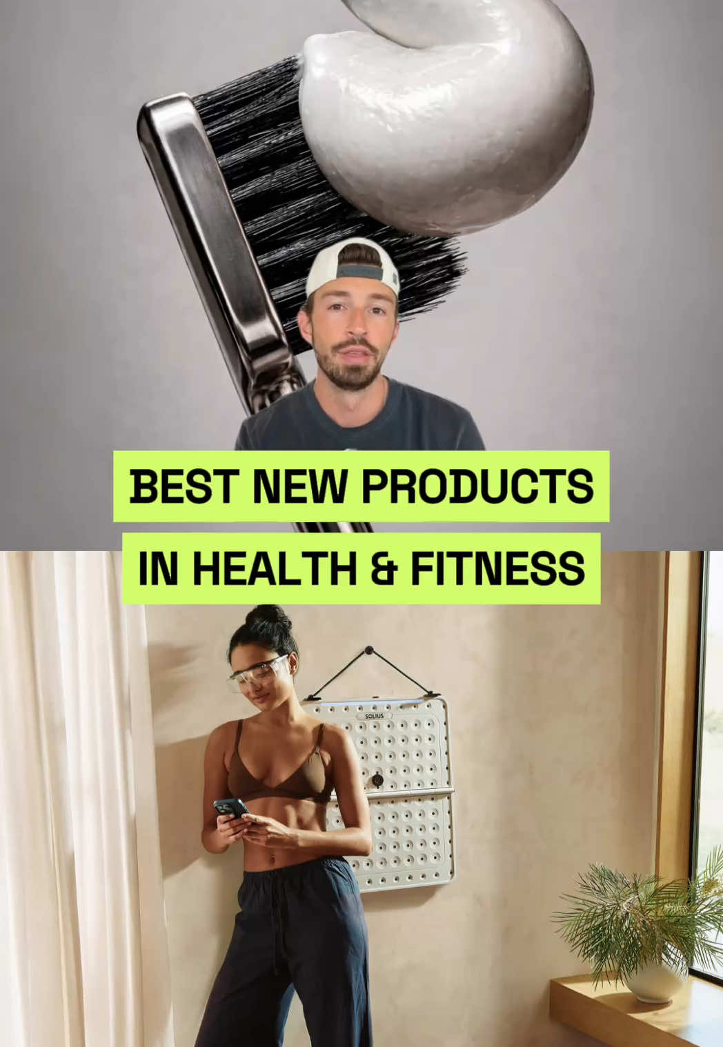 The best new product drops in health & fitness this week 👇 - DAYLY launched vitamin-infused toothpaste for morning a...