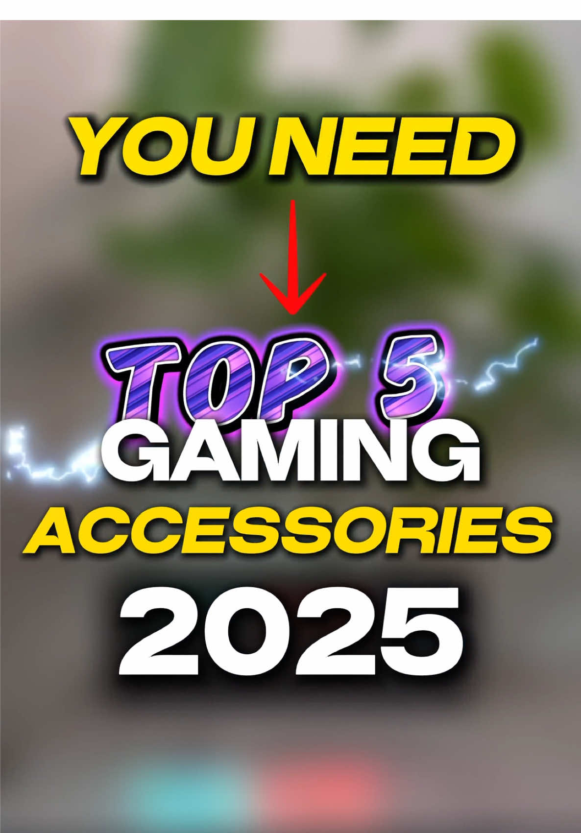 Top 5 Gaming Accessories You NEED #tech #gamingaccessories #gaming #gamingsetup #pcsetup
