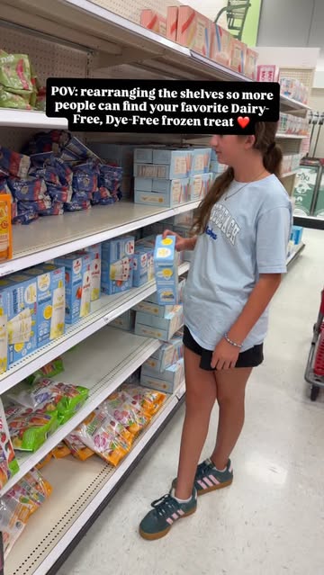 Making sure kids find the @hey.scoot frozen lemonades at @target #scootfrozenlemonade #heyscoot #rachalfam