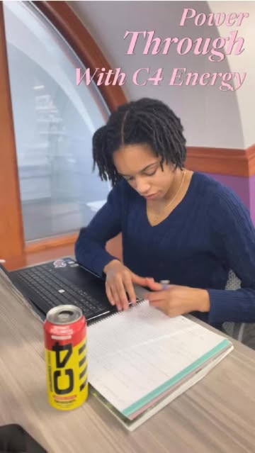 Powering through finals prep with @C4Energy #C4partner @launchpoint