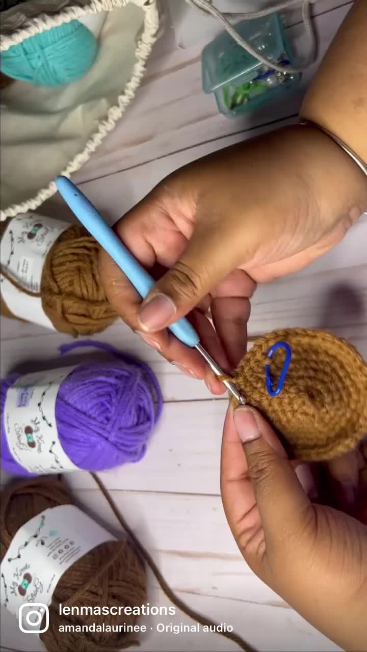 Extra #blackcrochetersoftiktok #lenmascreations