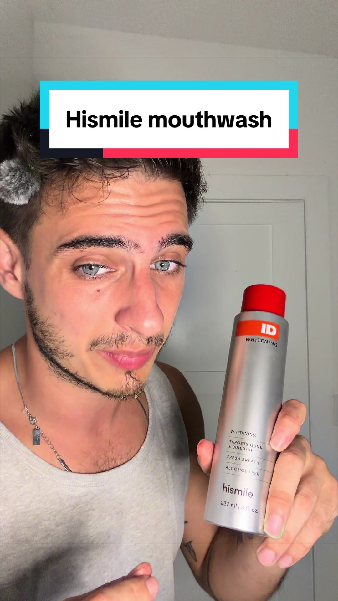 Get a mouthwash that will actually remove the gunk and buildup ! @hismile #mouthwash #hismile #tiktokshopcreatorpicks...