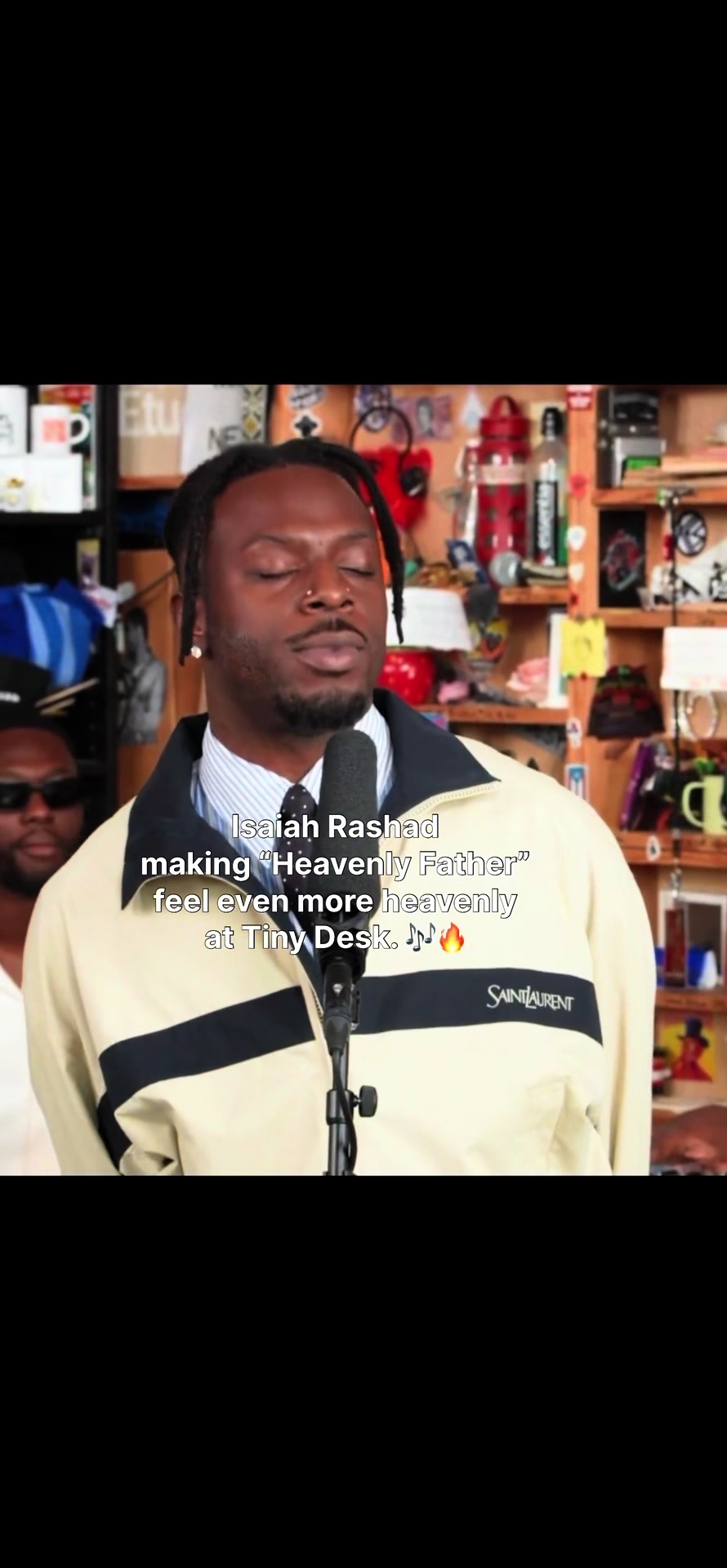 song: Heavenly father #tinydesk #isaiahrashad #creatorsearchinsights