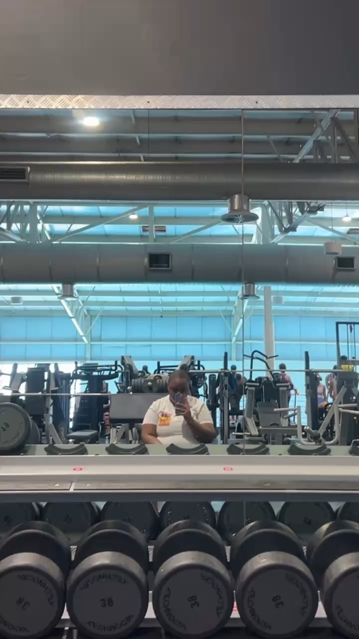 Just another day in the gym