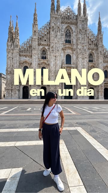 Conocemos 📍Milano en un solo día 🇮🇹 Guarda este post si vienes pronto a Milano… #italy #traveltoitaly #milano #duo...
