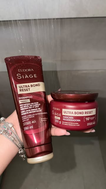 #parceria | Amiga, reseta! ✨ Cabelo danificado por química, descoloração ou calor? Conheça a nova linha de Eudora Sià...