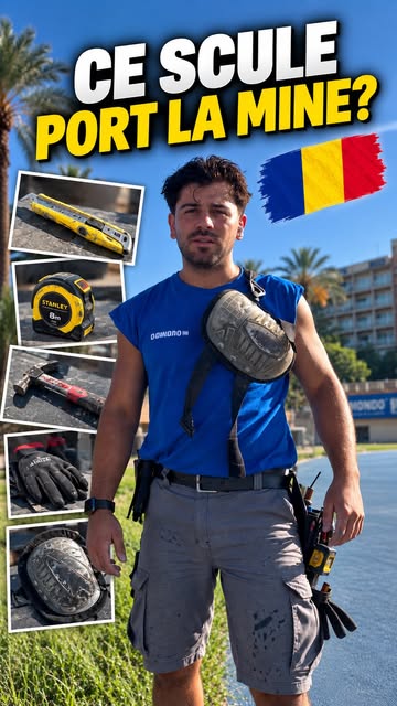 🛠️ Ce scule port cu mine zi de zi? Un instalator are câteva scule de care nu se poate lipsi. 👷‍♂️ #PinteaSport #Par...