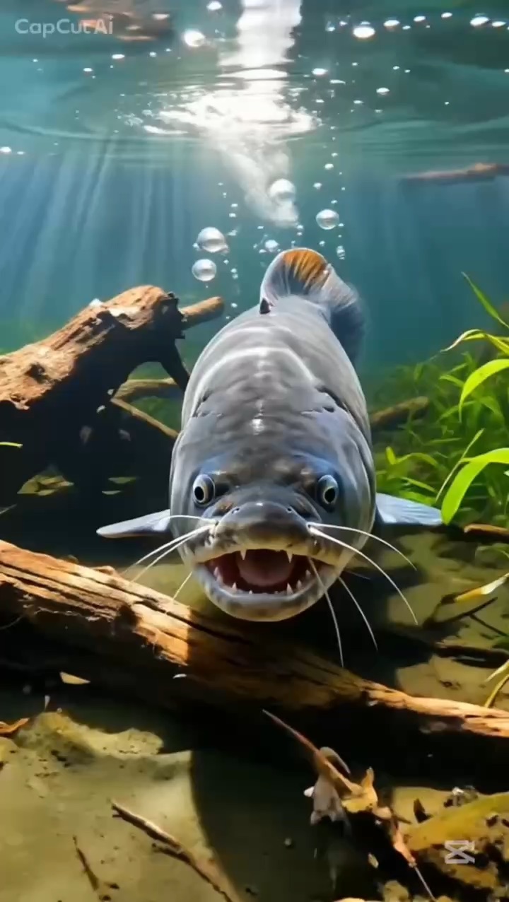 Angry catfish