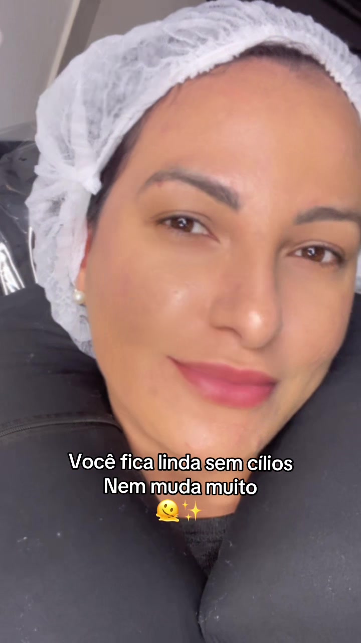 Com cílios ou sem cílios?
