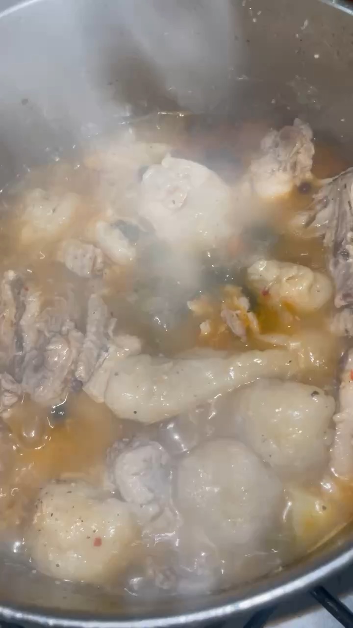Haitian food(bouyon)