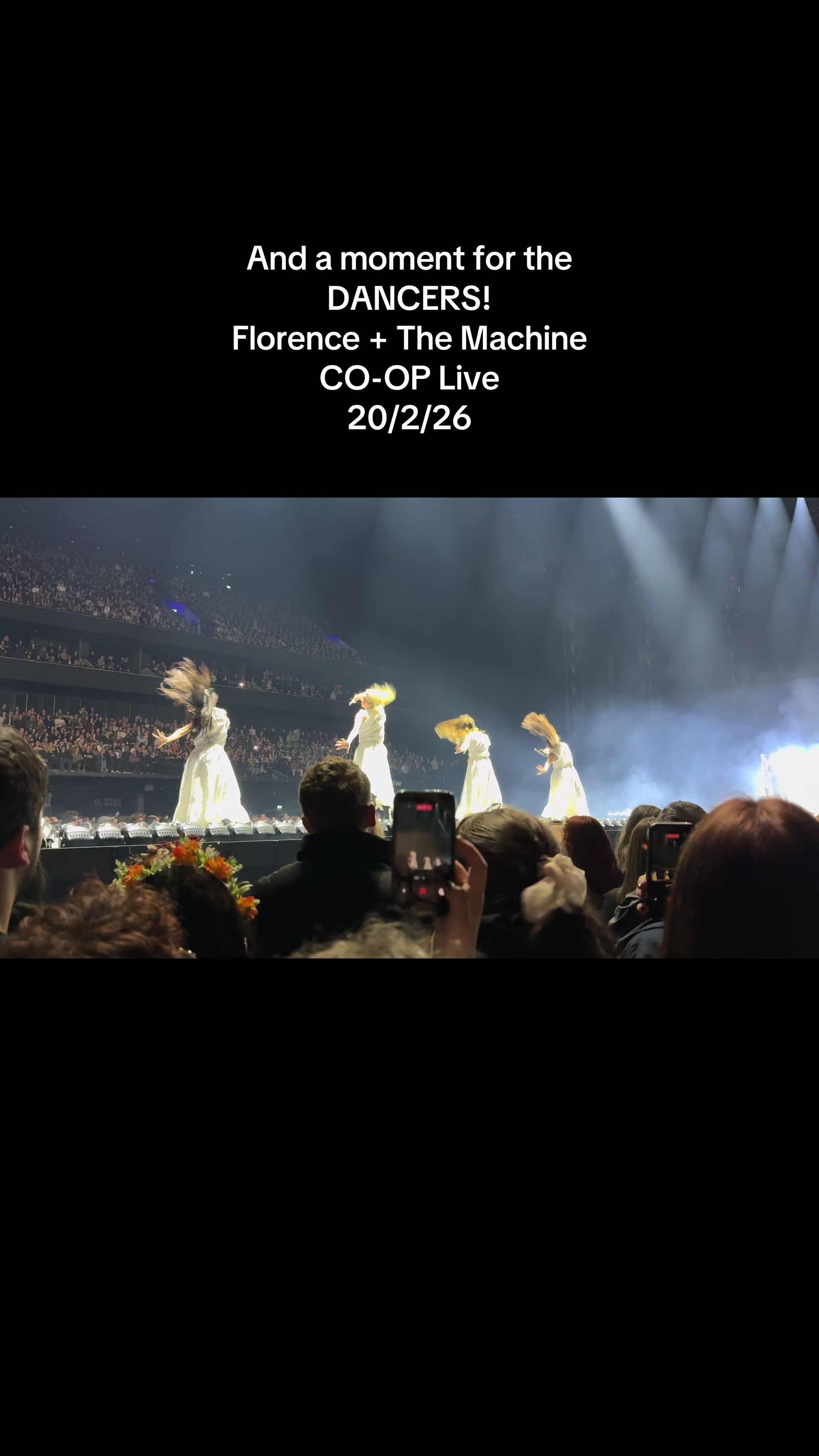 Actually phenomenal @witchchoir #florenceandthemachine #cooplive #everybodyscream #witchchoir #fyp @Co-op Live
