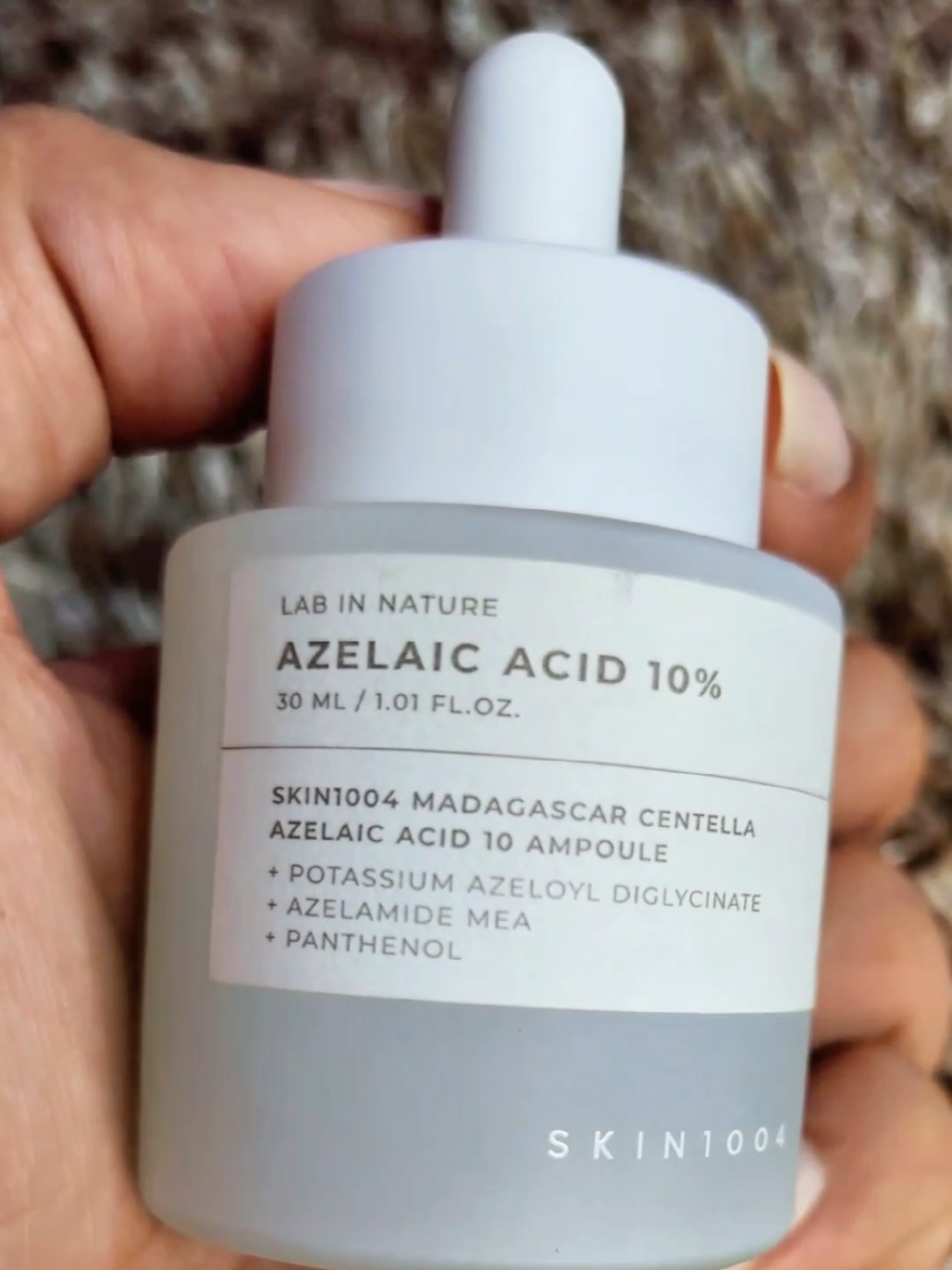 Estuve probando durante 7 días el ácido azelaico de @SKIN1004 US y estos fueron mis resultados #skin1004 #centella #a...