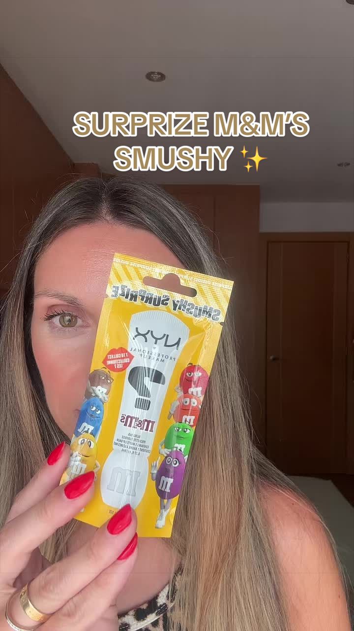 ✨ ¿Qué tono me habrá tocado? 👀 He abierto mi Surprize M&M’S Smushy de NYX Professional Makeup y… ¡no podía haberme t...