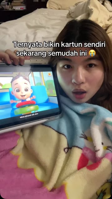 aku kira bikin kartun tuh harus jago gambar 😭 ternyata tinggal pake AI??? hasilnya malah lucu bgt HELP 😭🫶 #AI #AIV...