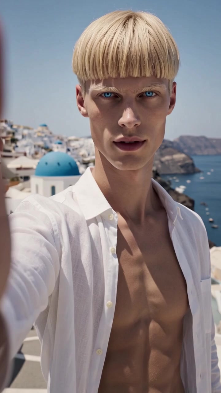 They said don’t chase sunsets... so I moved to Santorini to let them chase me. 🇬🇷✨ ​Drop a "🏛️" in the comments if...