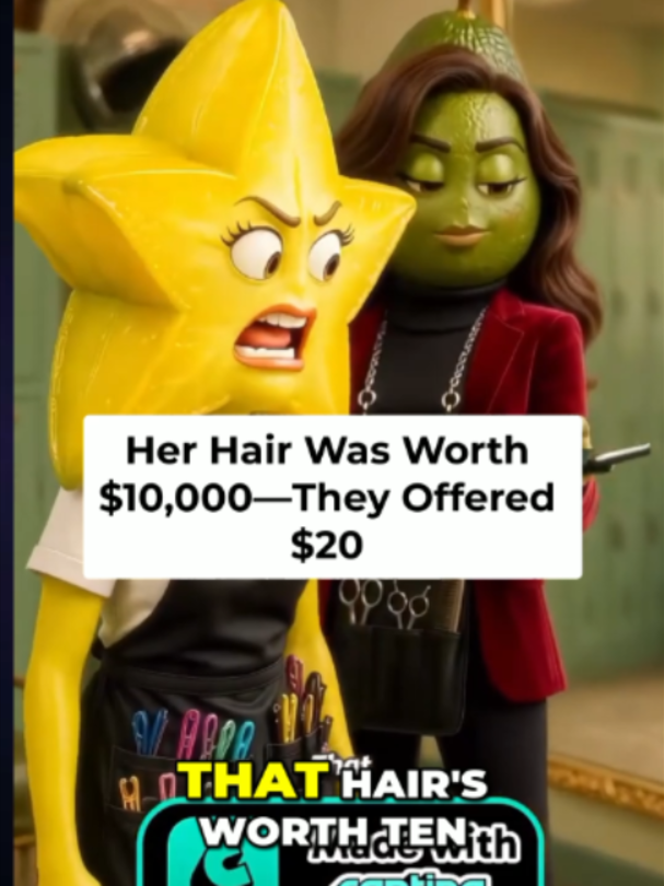 #fruits#viralclips#ai#like She Sold Her Hair for Grandma’s Medicine—Then He Stepped In#