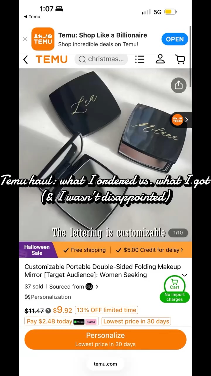 Temu haul