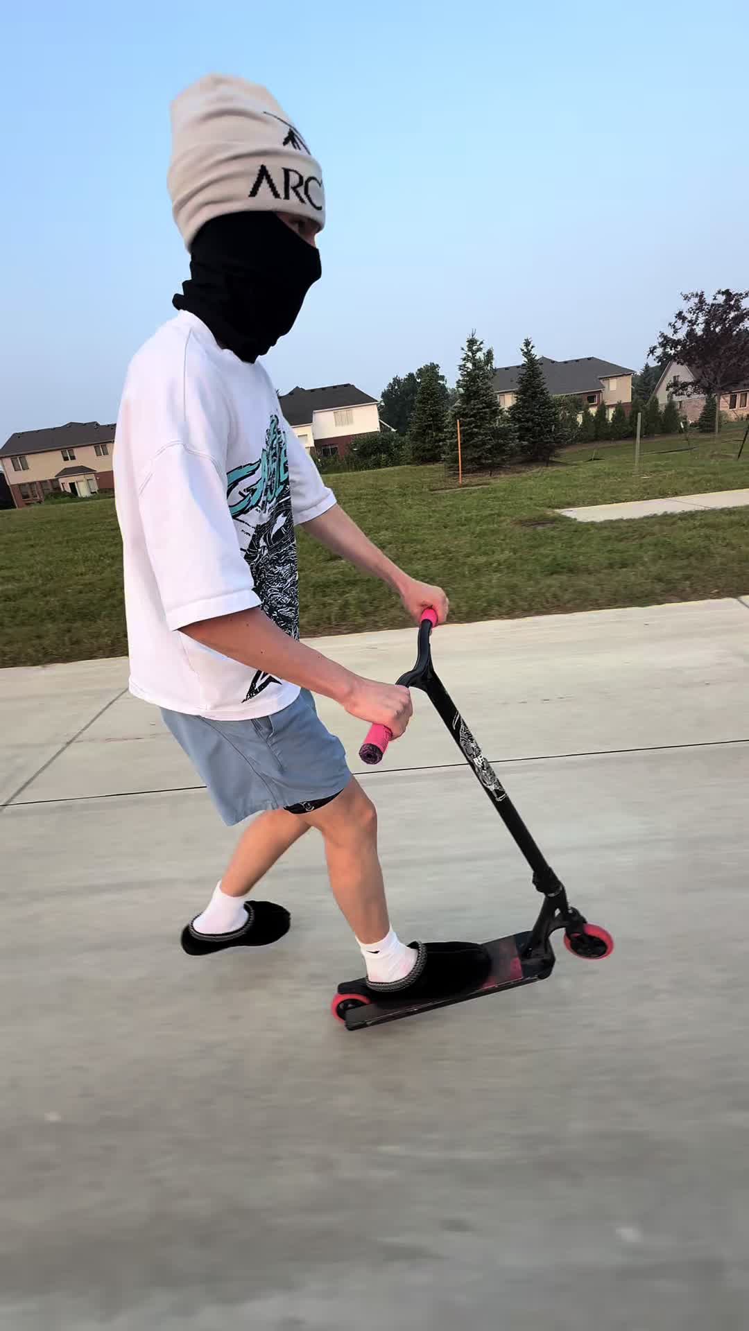 Fck yo man🖕#scooter #wheelie #scootertricks #fyp