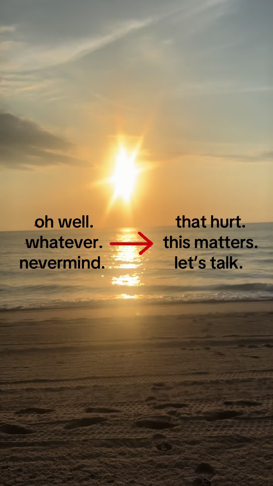 we all know this reply. here’s a better one. — Wave #communication #ohwellwhatevernevermind #fyp