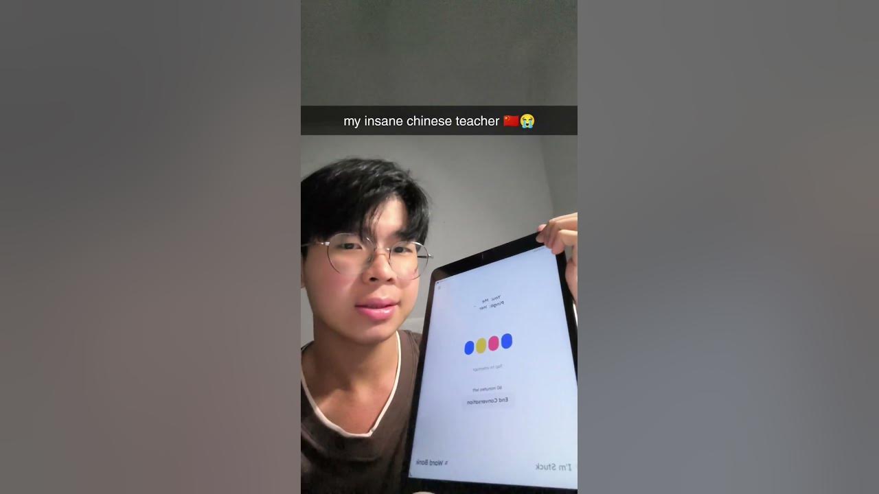 what is she doing 😭 #chineselearning #pingoai #chinese #chinesestudy #fyp #gtvxp