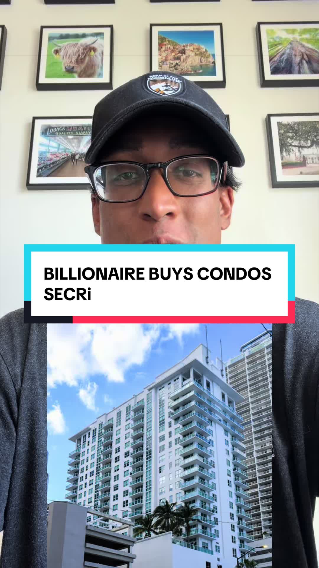 One of the richest men in the world secretly bought every apartment in a Miami tower, one at a time. The residents ha...