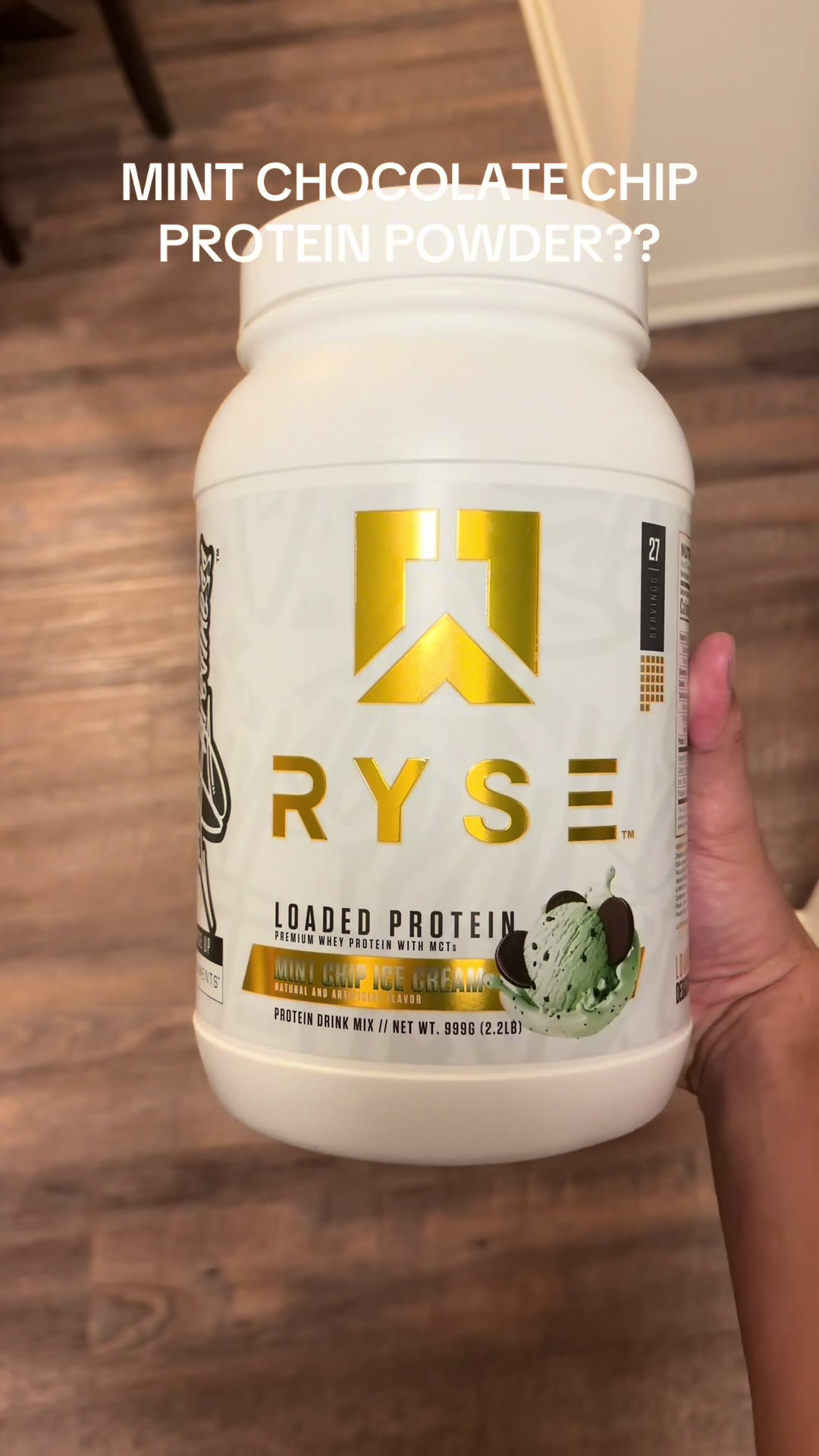 Mint chocolate chip ice cream in protein powder form?? RYSE absolutely cooked here. Genuinely one of the best flavors...