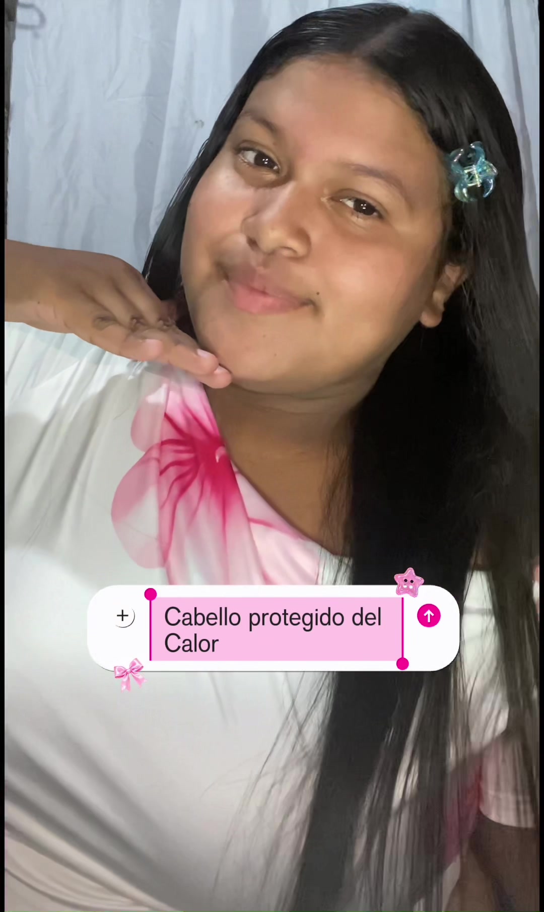 Cabello protegido + fragancia delicios🧴💖@origenbotanico #viral #tiktok #ugc #termoprotector #fyp